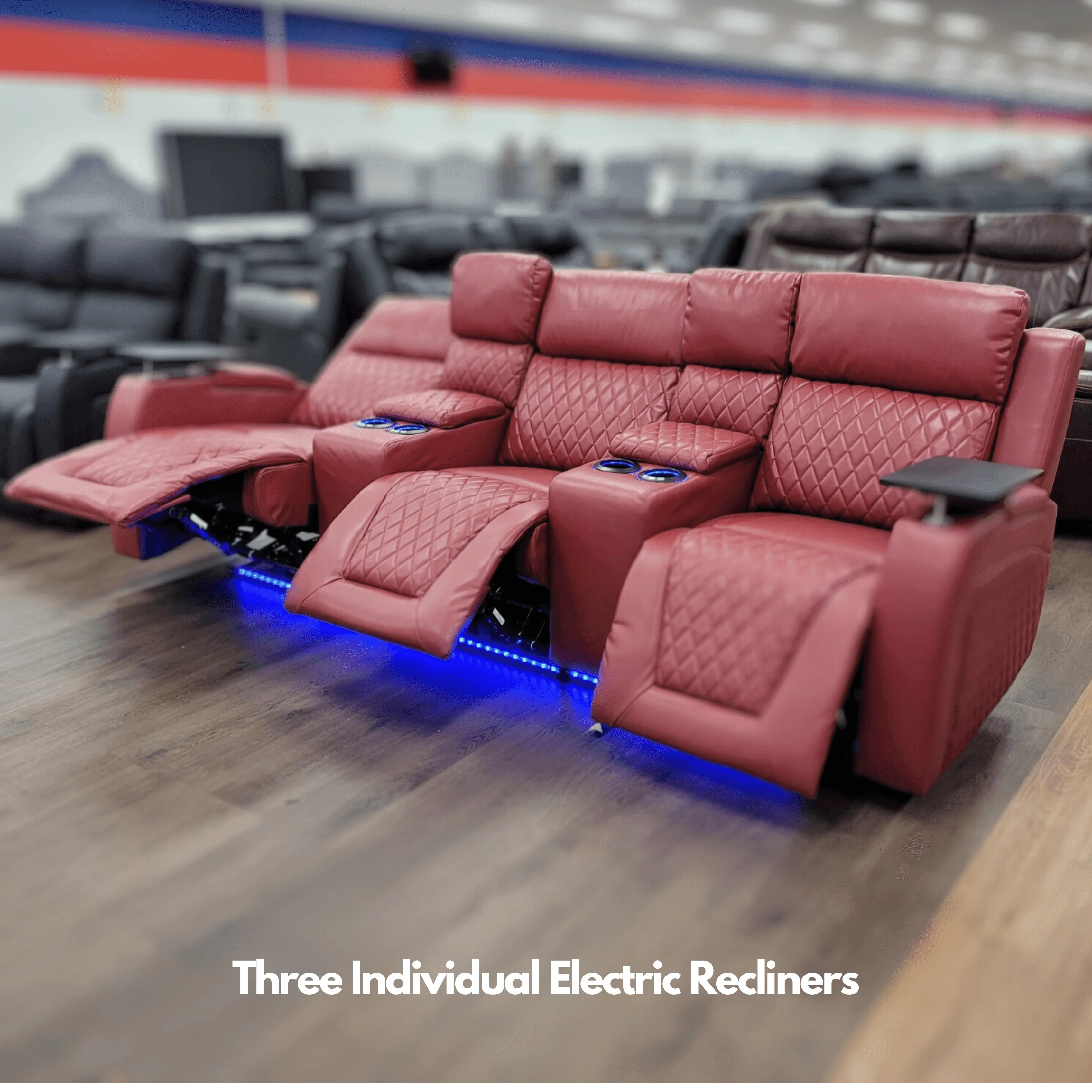 Blair 3-Seat Theatre Electric Recliner Lounge - Image 6