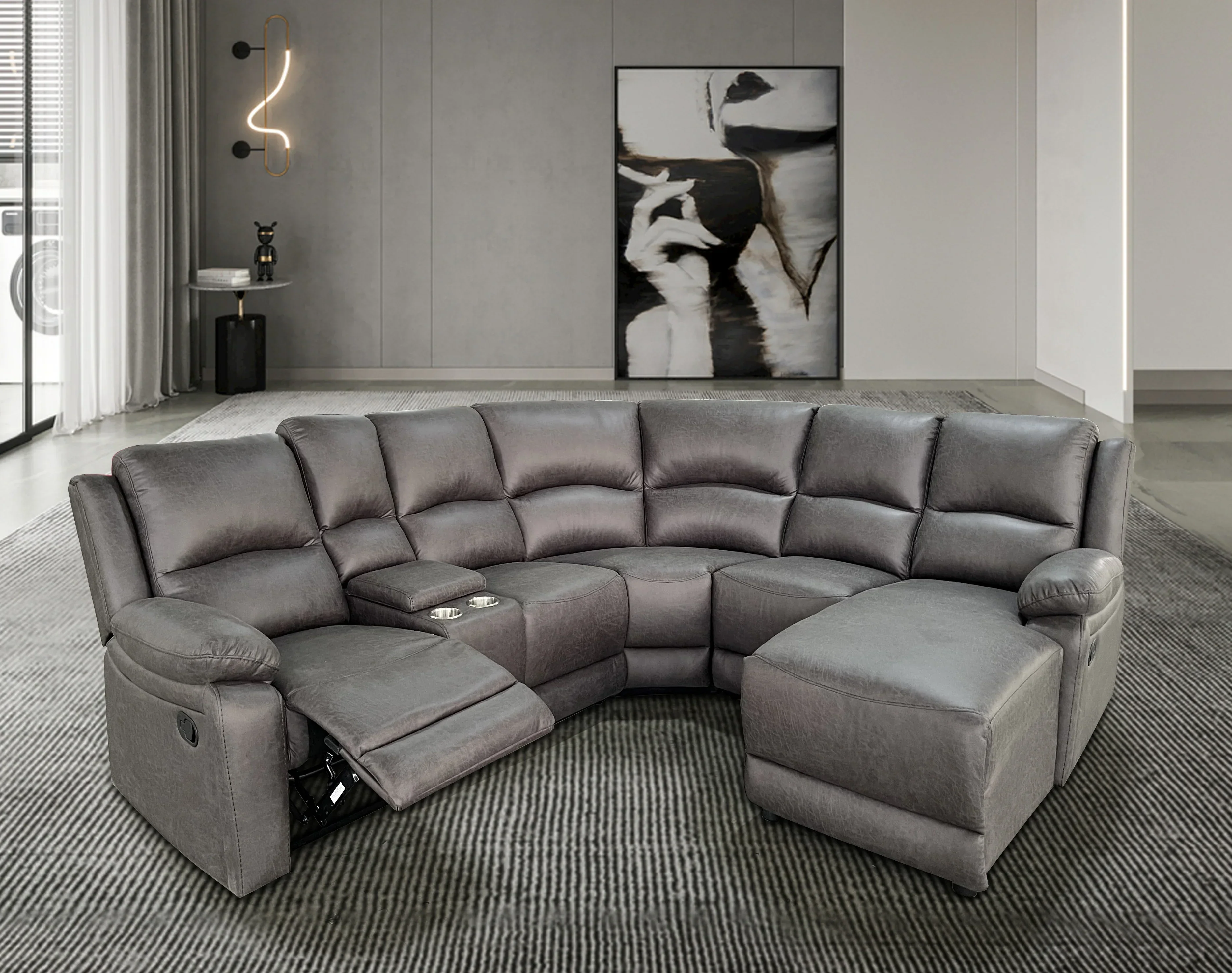 Bondi Corner Recliner Lounge - Image 3