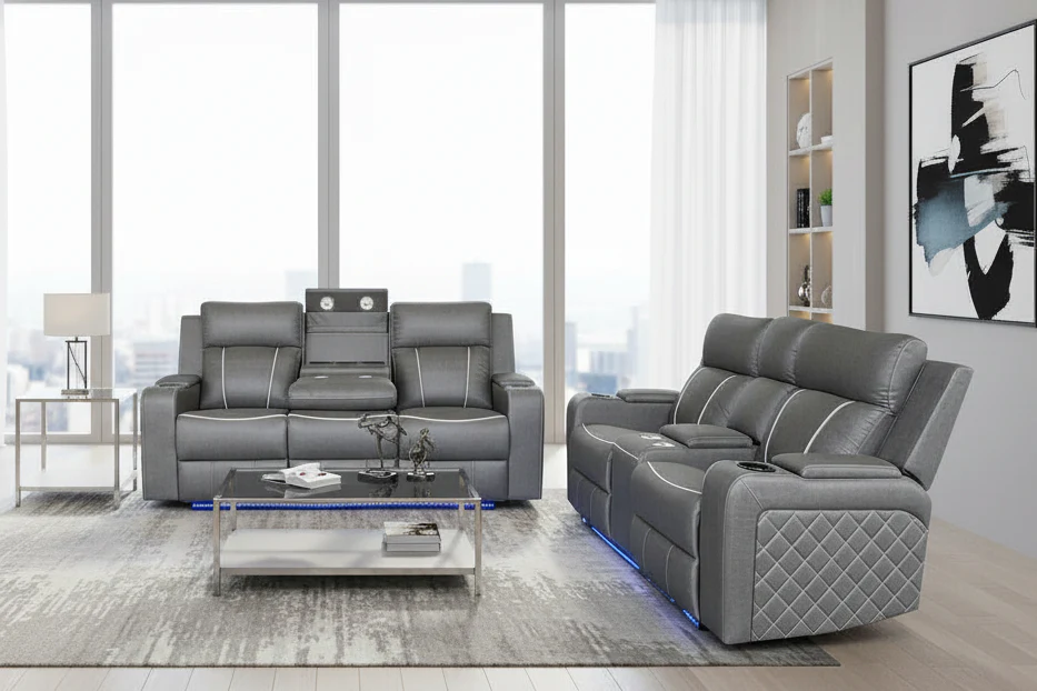 Broom Electric 3+2 Recliner Package