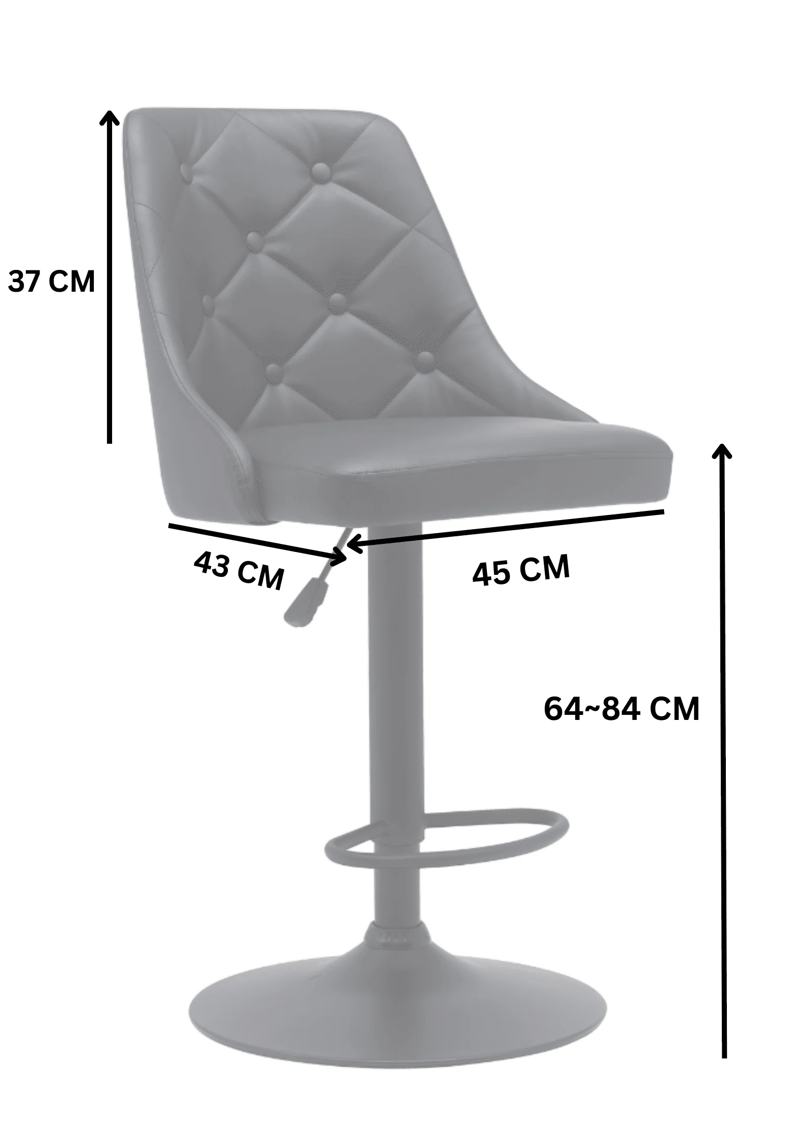 Colombo Bar Stool (Set of 2) - Image 10