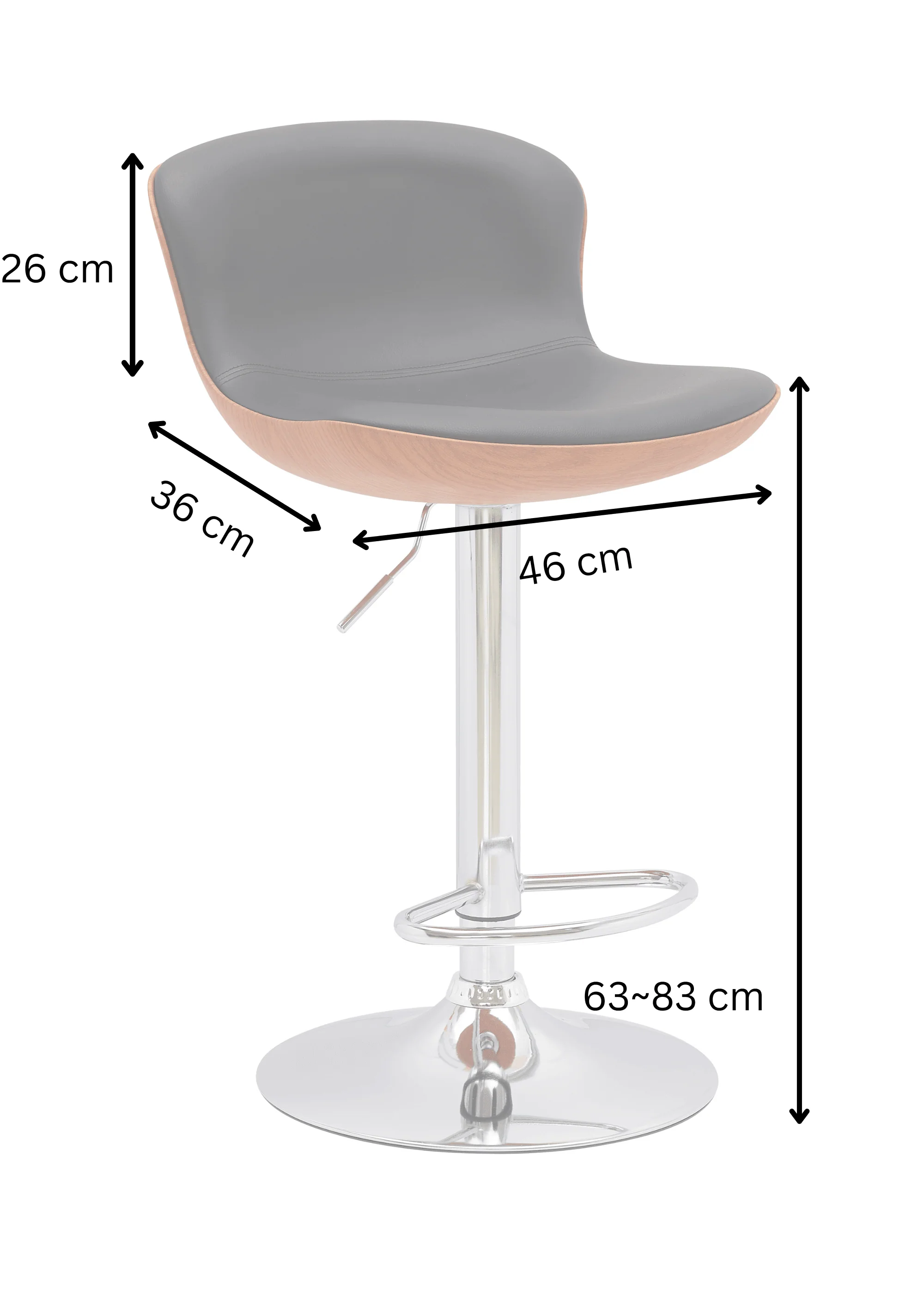 Cosmo Bar Stool (Set of 2) - Image 3
