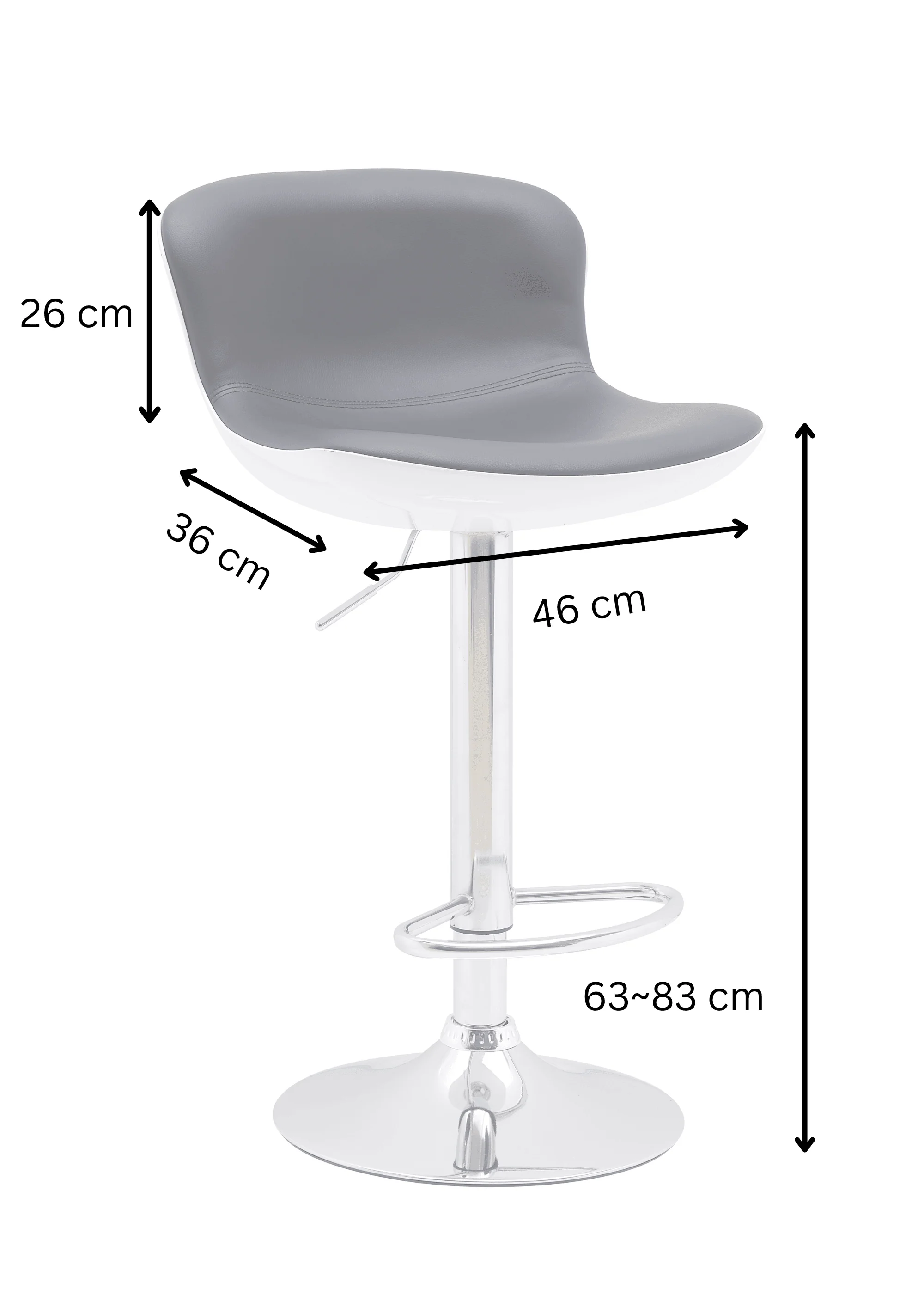Crystal Bar Stool (Set of 2) - Image 3