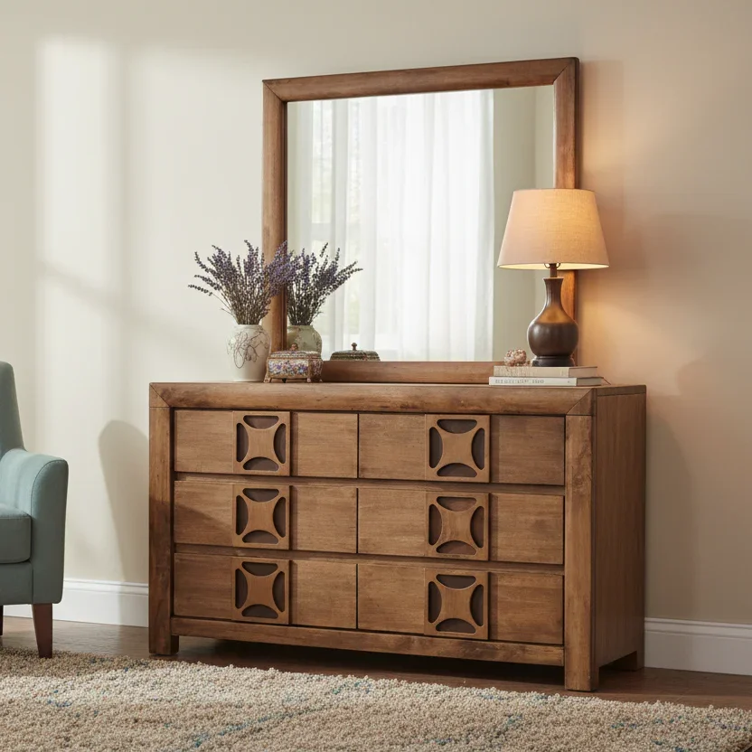 Lilly Dresser with Mirror - Image 2