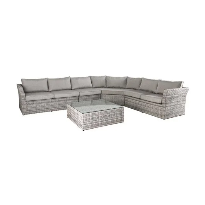 Summerline Outdoor Corner Lounge with Coffee Table - Image 2