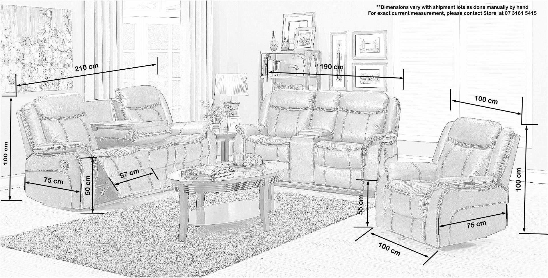 Sunshine Rocker & Swivel Recliner Chair - Image 5