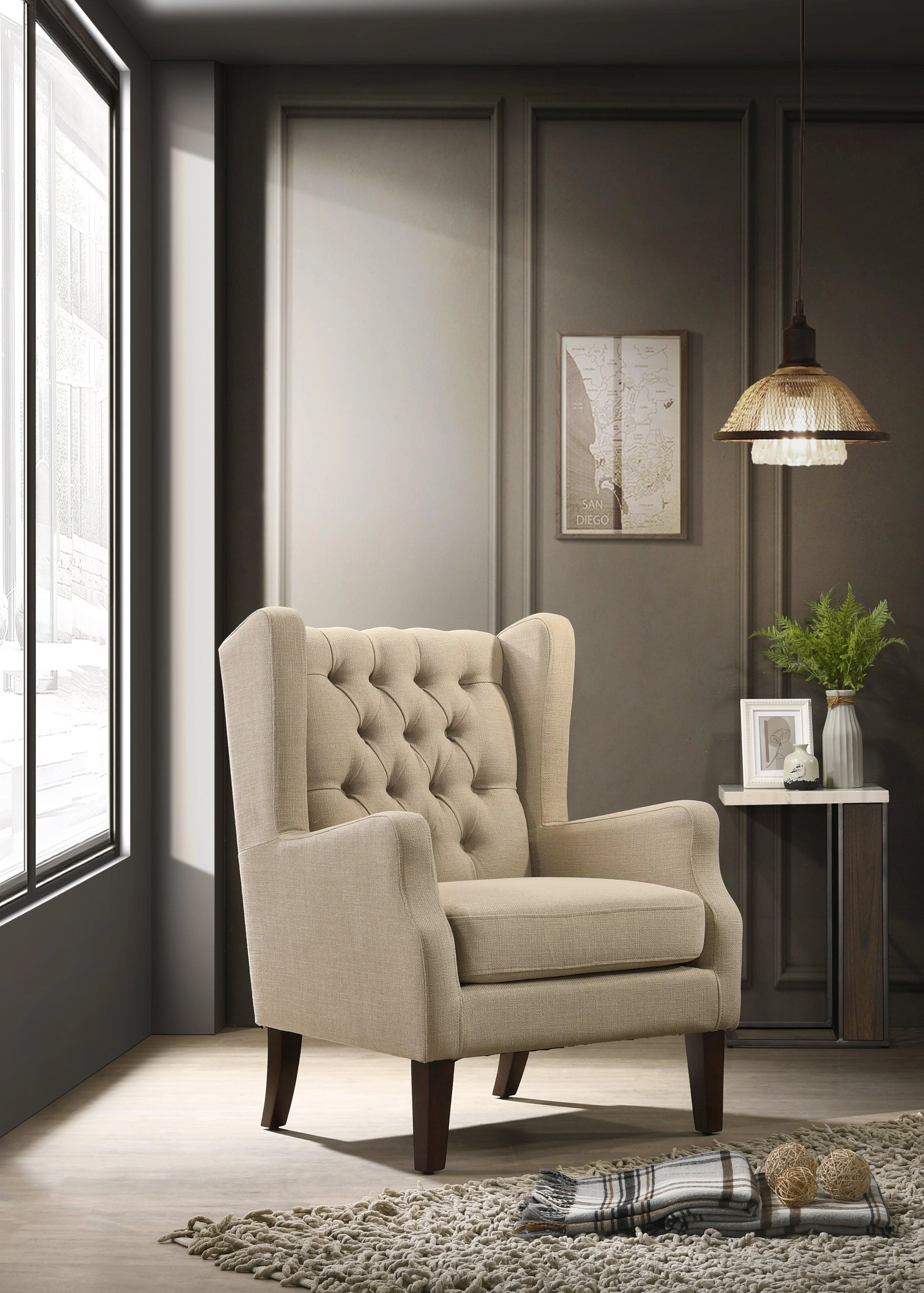 Maxwell Tufted Arm Chair - Image 4