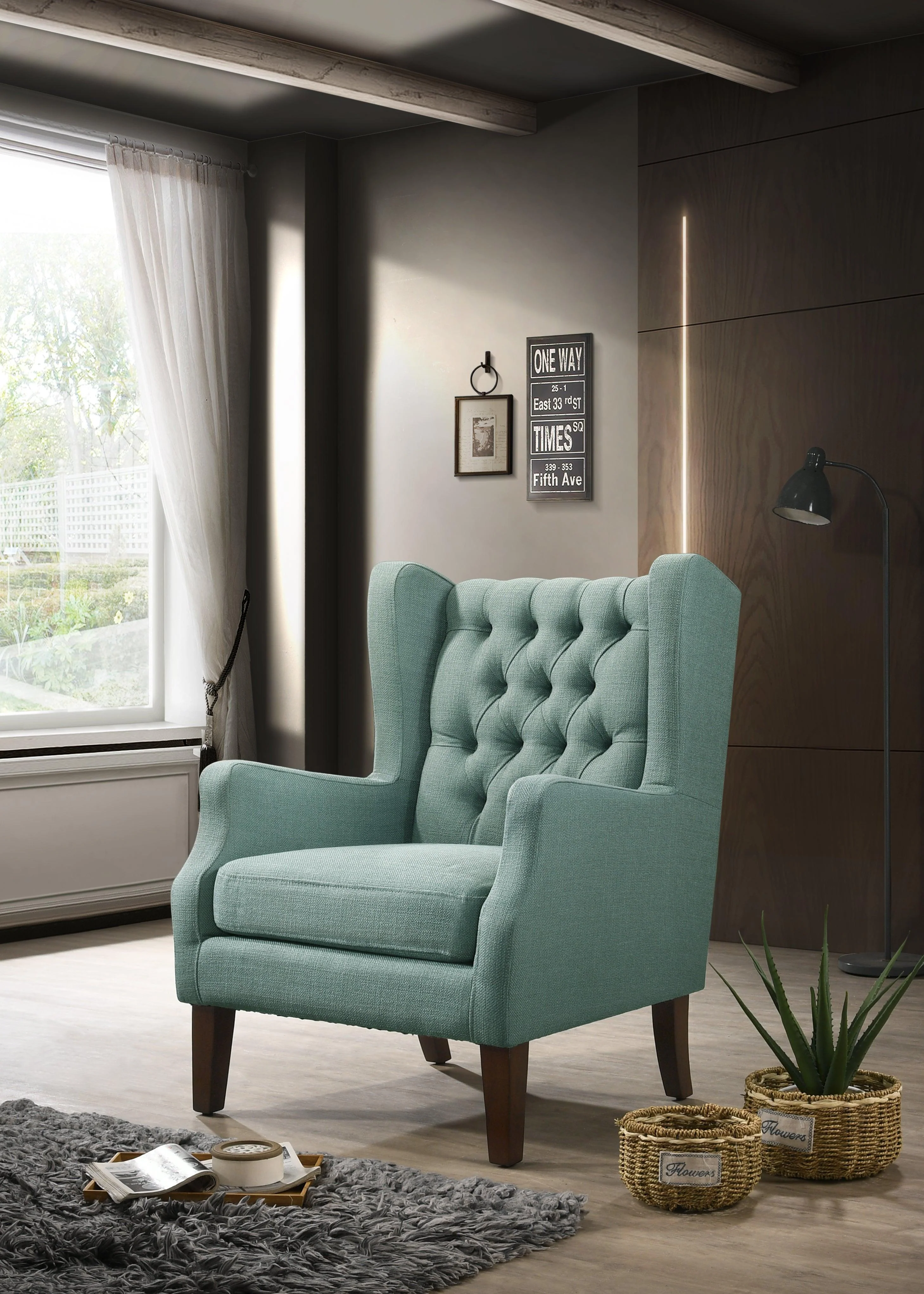 Maxwell Tufted Arm Chair - Image 5